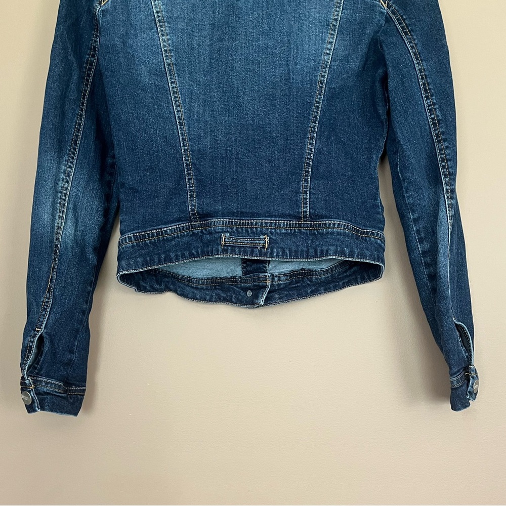 {W118 by Walter Baker} Denim Jean Jacket in Blue - Womens XS - Picture 6 of 9